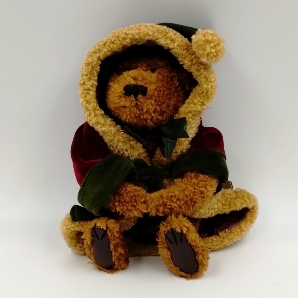 Boyds Bear Poppa 10" Christmas Bear with Coat